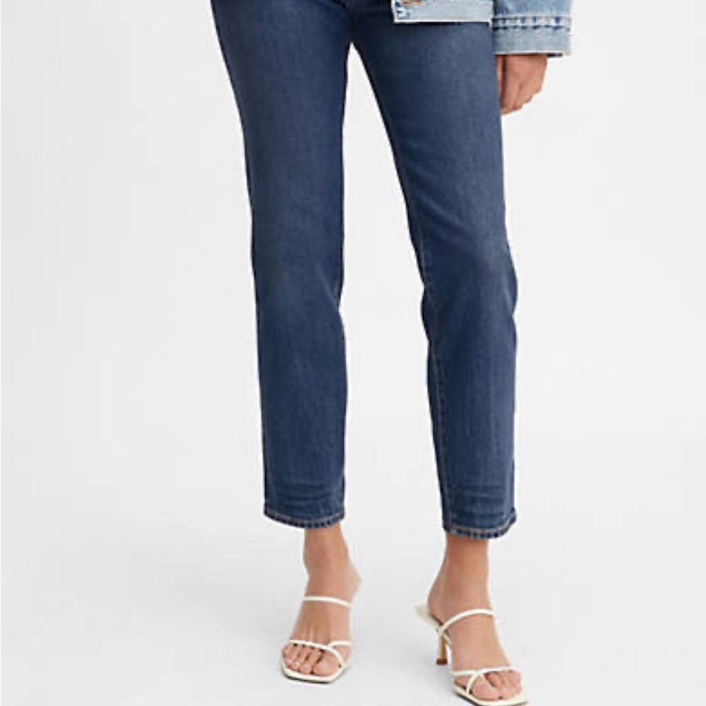 Levi’s WEDGIE ICON FIT ANKLE WOMEN'S JEANS size 25 dark wash